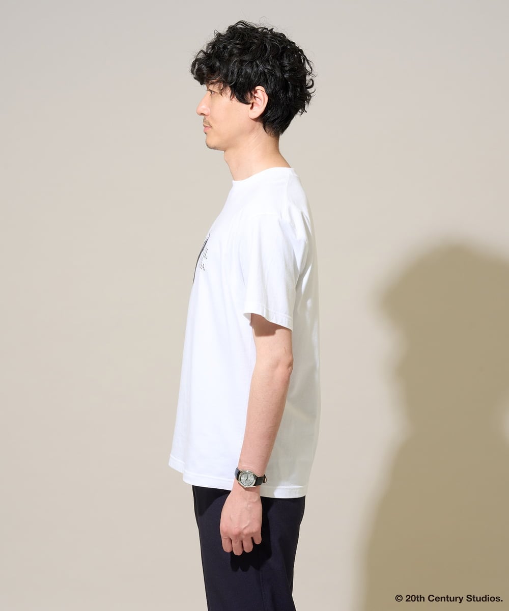 KHKGD32059 a.v.v MEN(アー・ヴェ・ヴェ) プラダヲキタアクマプリントＴシャツ ホワイト