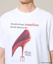 KHKGD33059 a.v.v MEN(アー・ヴェ・ヴェ) プラダヲキタアクマプリントＴシャツ ホワイト