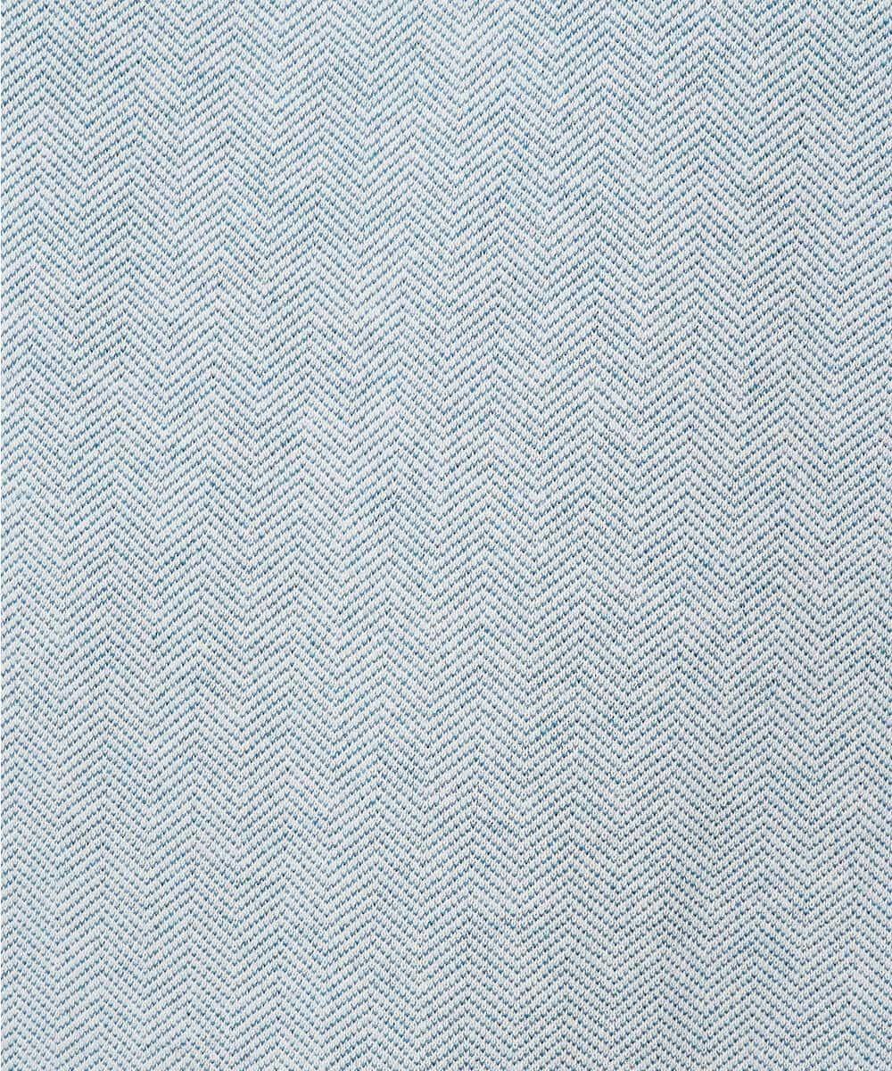 KHKGD37044 a.v.v MEN(アー・ヴェ・ヴェ) 【イージーケア/洗濯機で洗える/接触冷感】ヘリンボーンストレッチダブルフェイスカットソー ネイビー