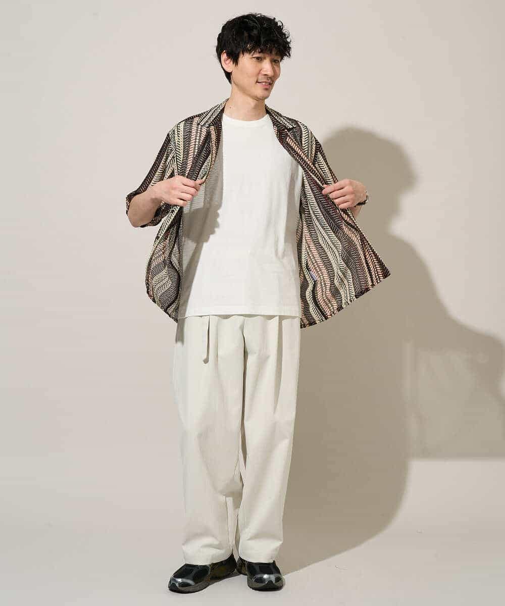 KHKGD39019 a.v.v MEN(アー・ヴェ・ヴェ) 【接触冷感】ノースリーブカットソー ブラック