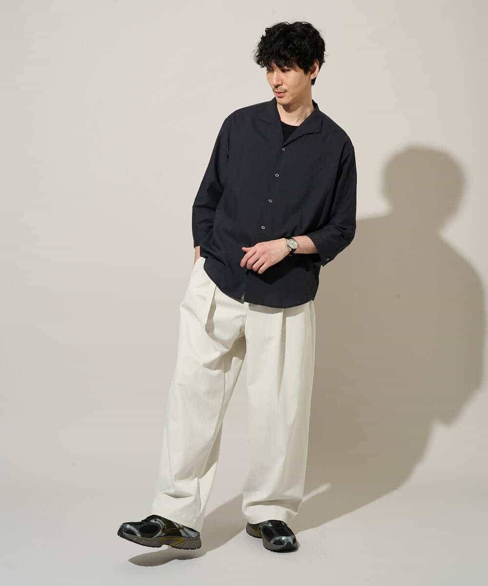 KHKGD39019 a.v.v MEN(アー・ヴェ・ヴェ) 【接触冷感】ノースリーブカットソー ブラック