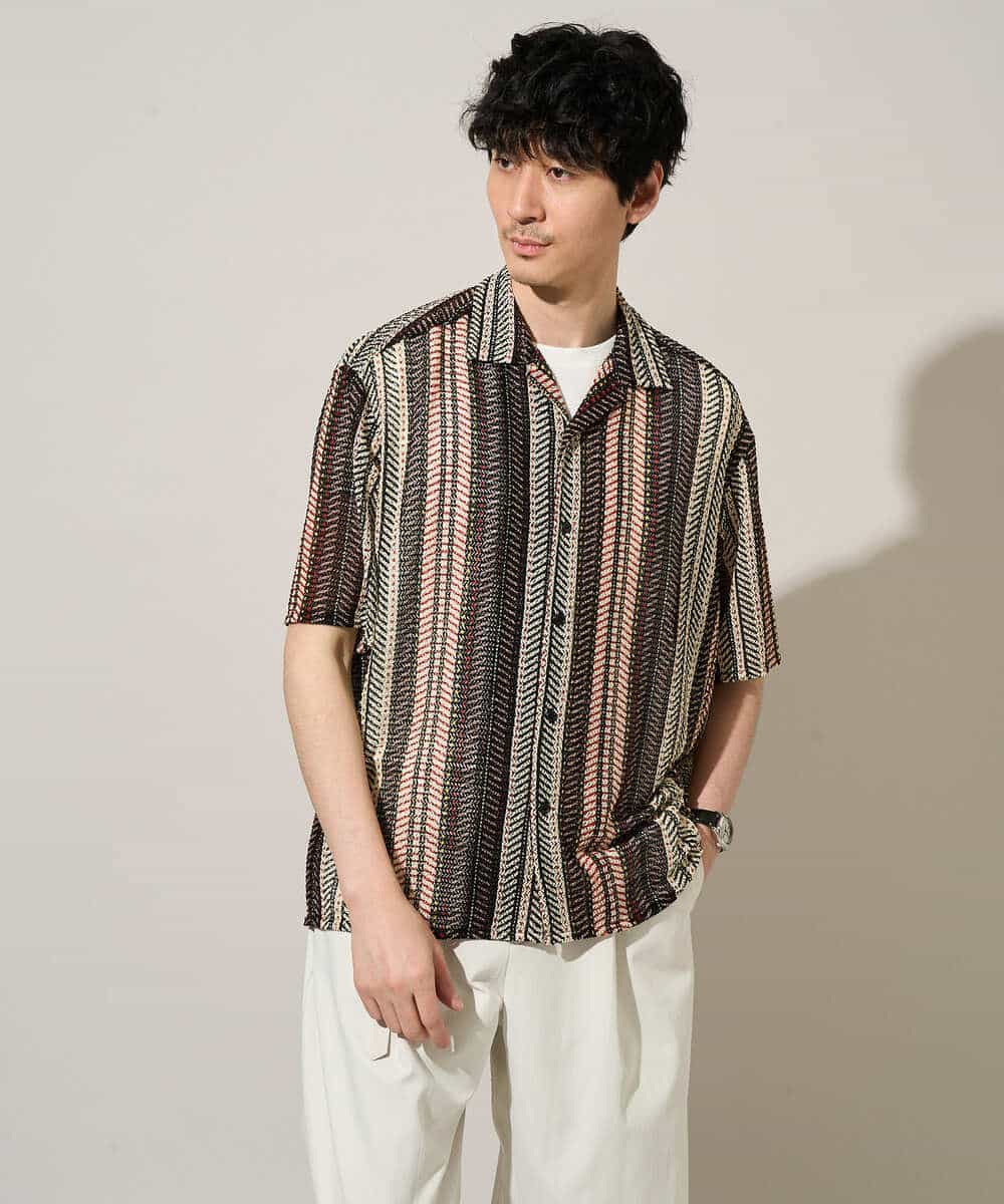 KHKGD39019 a.v.v MEN(アー・ヴェ・ヴェ) 【接触冷感】ノースリーブカットソー ブラック