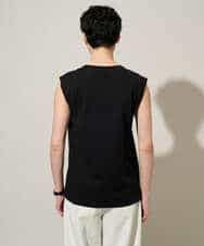 KHKGD39019 a.v.v MEN(アー・ヴェ・ヴェ) 【接触冷感】ノースリーブカットソー ブラック