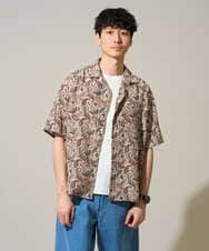 KHKGD40039 a.v.v MEN(アー・ヴェ・ヴェ) 【雑誌MonoMax5月号掲載】究極の無地Ｔシャツ シルケットスムースワイドシルエットカットソー【洗濯機で洗える/接触冷感/UVカット/毛玉になりにくい】 ブラック