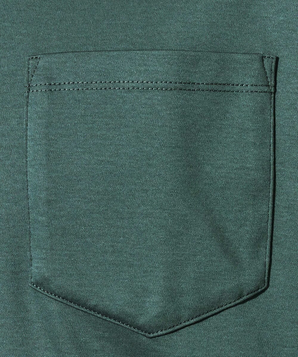 KHKGD40039 a.v.v MEN(アー・ヴェ・ヴェ) 【接触冷感 / UVカット】究極の無地Ｔ シルケットスムースシルエットカットソ ー〈洗濯機で洗える/毛玉になりにくい〉 ブラック