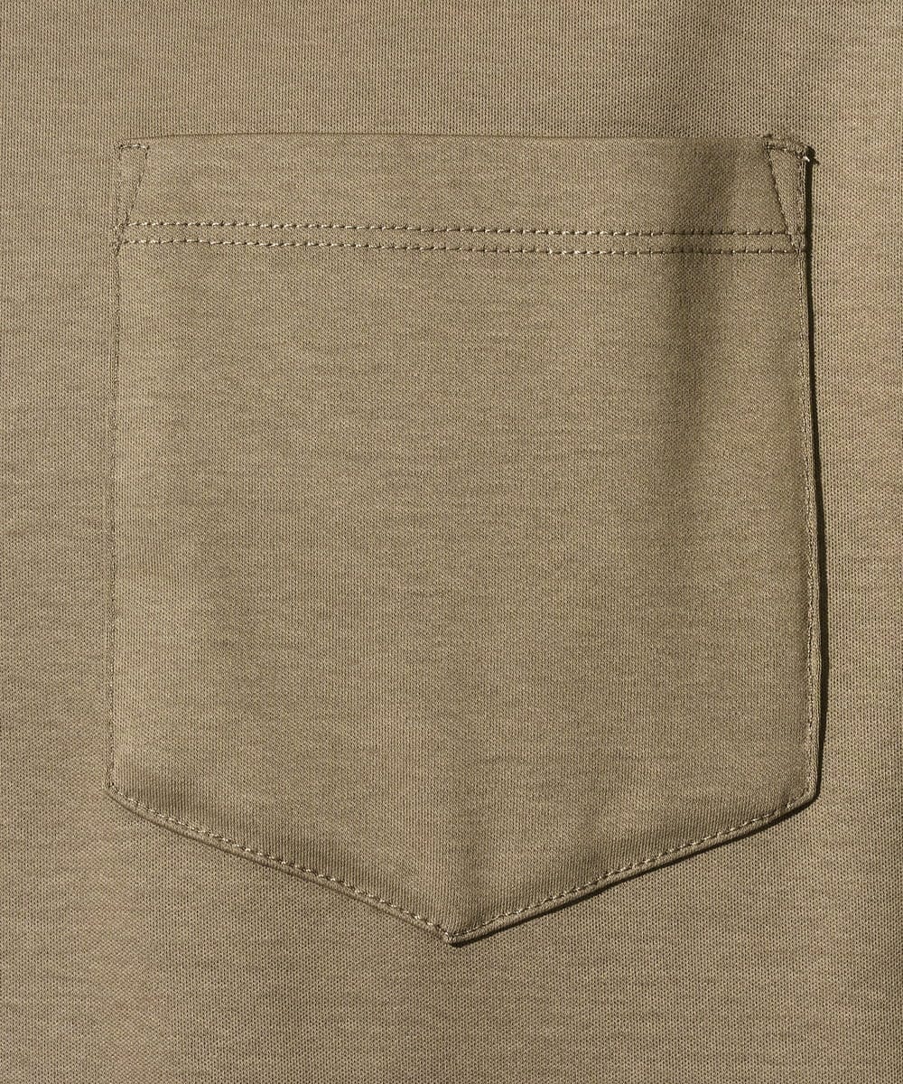 KHKGD40039 a.v.v MEN(アー・ヴェ・ヴェ) 【接触冷感 / UVカット】究極の無地Ｔ シルケットスムースシルエットカットソ ー〈洗濯機で洗える/毛玉になりにくい〉 ブラック