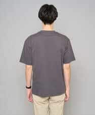 KHKGD40039 a.v.v MEN(アー・ヴェ・ヴェ) 【洗濯機で洗える/接触冷感/UVカット/毛玉になりにくい】シルケットスムースワイドシルエットカットソー ブラック