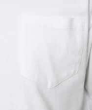 KHKGD40039 a.v.v MEN(アー・ヴェ・ヴェ) 【洗濯機で洗える/接触冷感/UVカット/毛玉になりにくい】シルケットスムースワイドシルエットカットソー ブラック