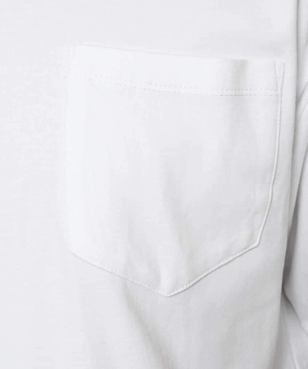 KHKGD40039 a.v.v MEN(アー・ヴェ・ヴェ) 【洗濯機で洗える/接触冷感/UVカット/毛玉になりにくい】シルケットスムースワイドシルエットカットソー ブラック