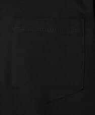 KHKGD40039 a.v.v MEN(アー・ヴェ・ヴェ) 【洗濯機で洗える/接触冷感/UVカット/毛玉になりにくい】シルケットスムースワイドシルエットカットソー ブラック