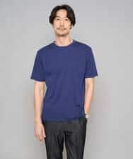 KHKGD42039 a.v.v MEN(アー・ヴェ・ヴェ) 【洗濯機で洗える/接触冷感/UVカット/毛玉になりにくい】シルケットスムースクルーネックスマートＴシャツ ダークグレー