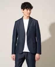 KHKGD42039 a.v.v MEN(アー・ヴェ・ヴェ) 【洗濯機で洗える/接触冷感/UVカット/毛玉になりにくい】シルケットスムースクルーネックスマートＴシャツ ダークグレー