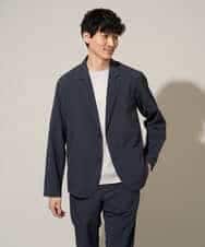 KHKGD42039 a.v.v MEN(アー・ヴェ・ヴェ) 【洗濯機で洗える/接触冷感/UVカット/毛玉になりにくい】シルケットスムースクルーネックスマートＴシャツ ダークグレー