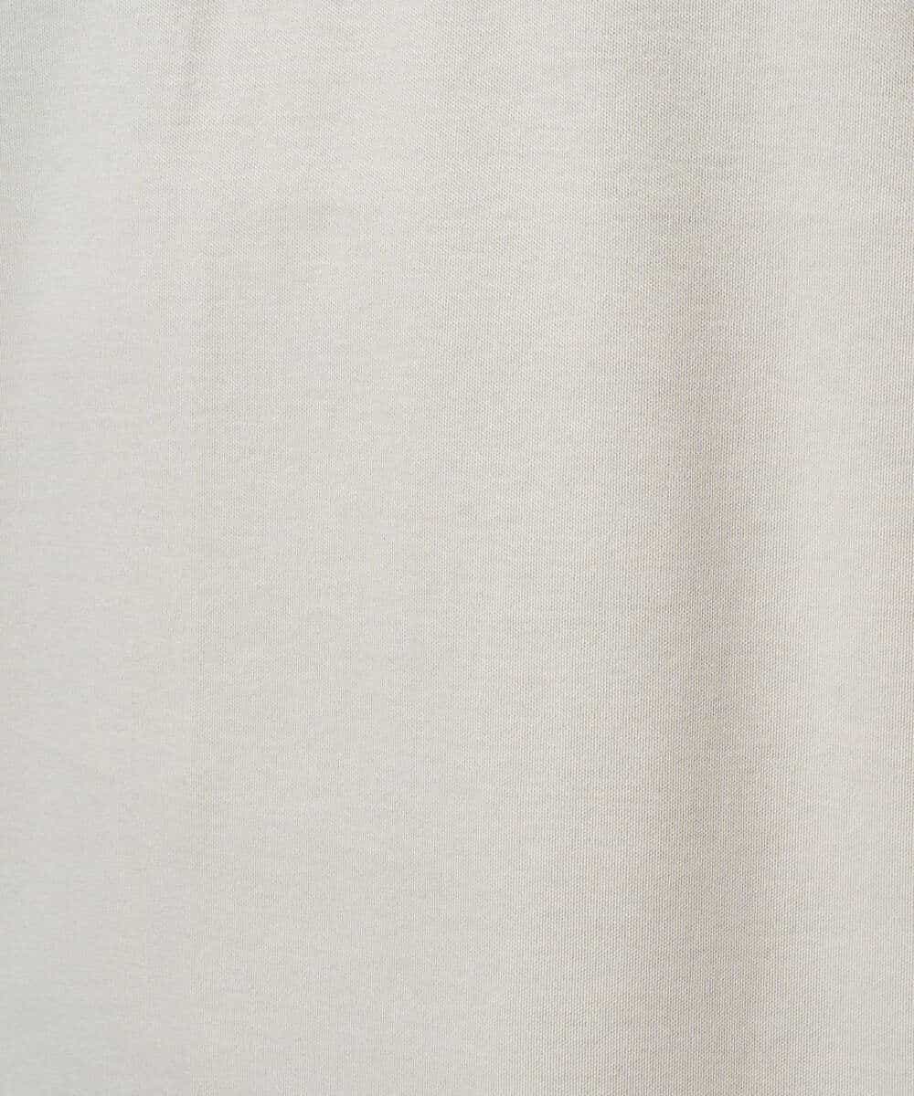 KHKGD42039 a.v.v MEN(アー・ヴェ・ヴェ) 【洗濯機で洗える/接触冷感/UVカット/毛玉になりにくい】シルケットスムースクルーネックスマートＴシャツ ダークグレー