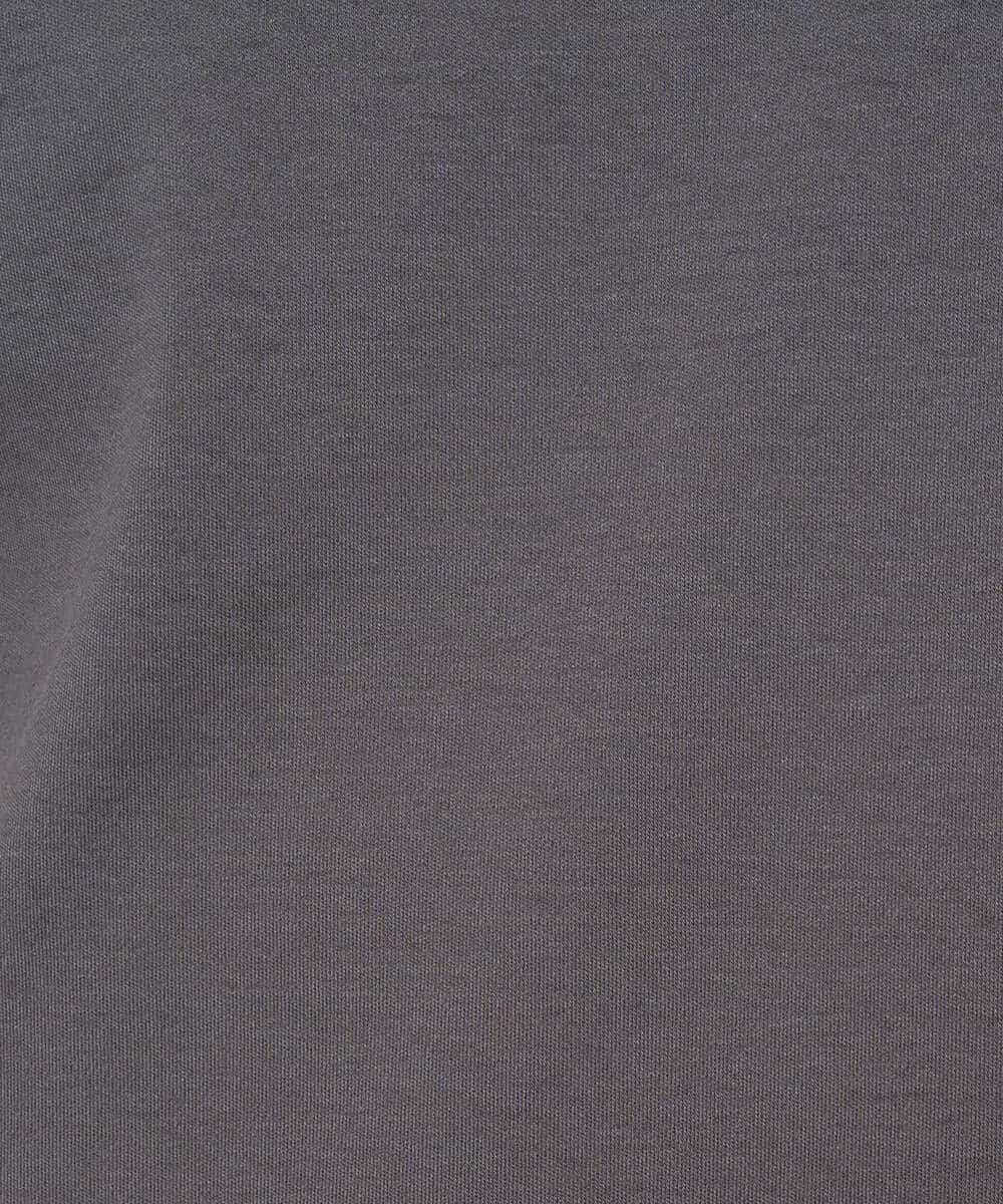 KHKGD42039 a.v.v MEN(アー・ヴェ・ヴェ) 【洗濯機で洗える/接触冷感/UVカット/毛玉になりにくい】シルケットスムースクルーネックスマートＴシャツ ダークグレー