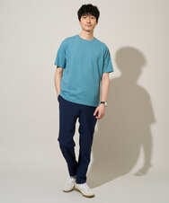 KHKGD48044 a.v.v MEN(アー・ヴェ・ヴェ) 【イージーケア/洗濯機で洗える】キカジャカードセミワイドシルエットカットソー ライトグレー