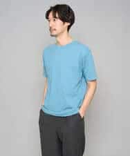 KHKGD48044 a.v.v MEN(アー・ヴェ・ヴェ) 【イージーケア/洗濯機で洗える】キカジャカードセミワイドシルエットカットソー ライトグレー