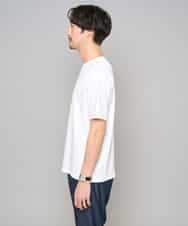 KHKGD48044 a.v.v MEN(アー・ヴェ・ヴェ) 【イージーケア/洗濯機で洗える】キカジャカードセミワイドシルエットカットソー ライトグレー