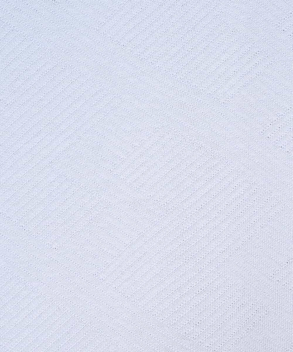 KHKGD48044 a.v.v MEN(アー・ヴェ・ヴェ) 【イージーケア/洗濯機で洗える】キカジャカードセミワイドシルエットカットソー ライトグレー