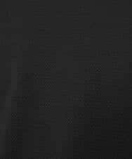 KHKGD49049 a.v.v MEN(アー・ヴェ・ヴェ) 【イージーケア/洗濯機で洗える/接触冷感】フォーマルジャカードセミワイドシルエットカットソー ブラック