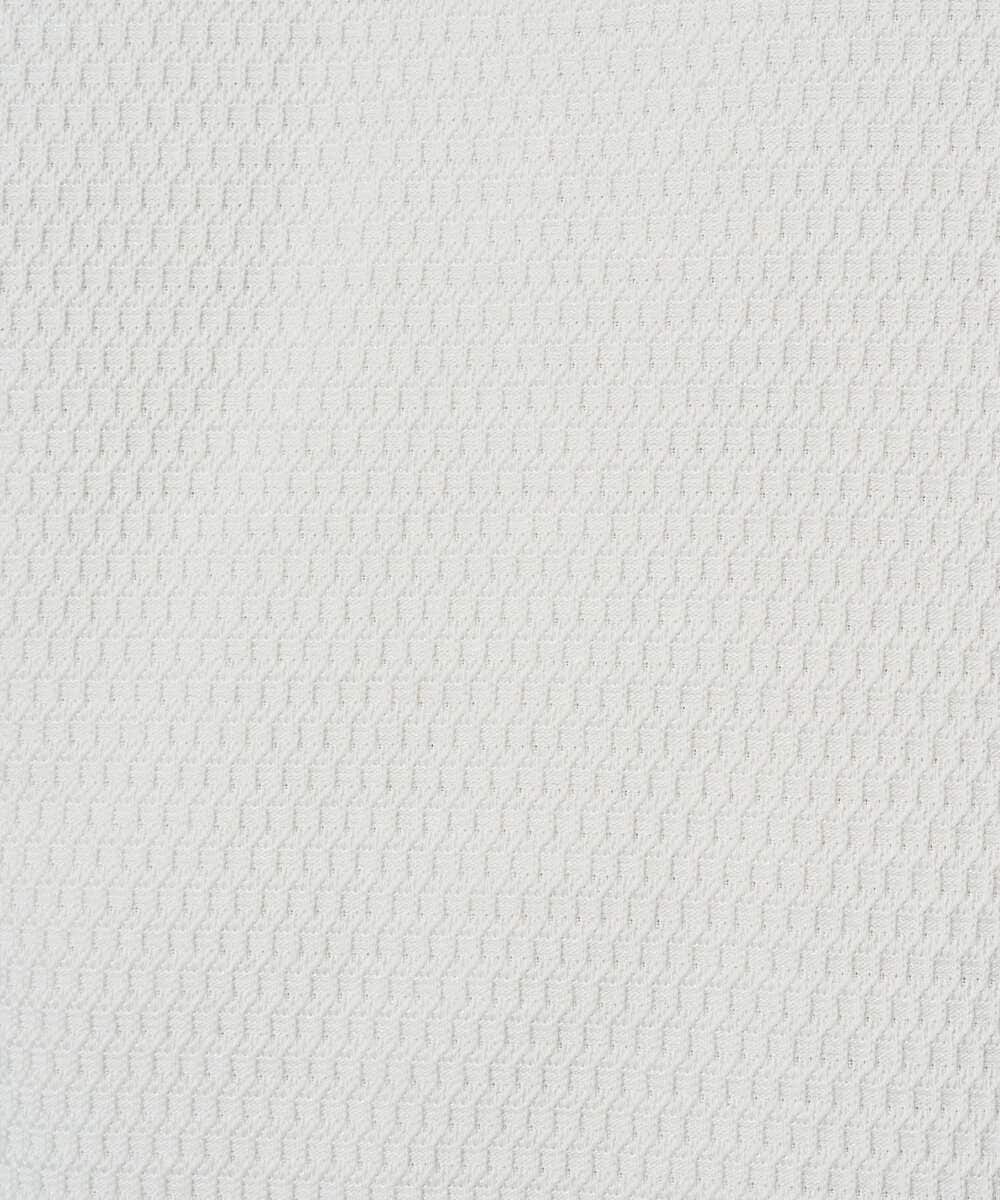 KHKGD78049 a.v.v MEN(アー・ヴェ・ヴェ) 【イージーケア/洗濯機で洗える/接触冷感/毛玉になりにくい】ワイドハニカムジャカードクルーネックスマートＴシャツ ブラック