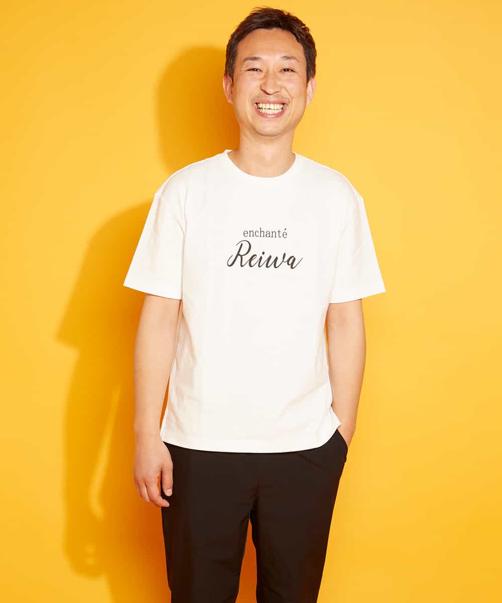 KHKGG80029 a.v.v MEN(アー・ヴェ・ヴェ) 【数量・WEB限定】「令和 REIWA」Tシャツ ホワイト