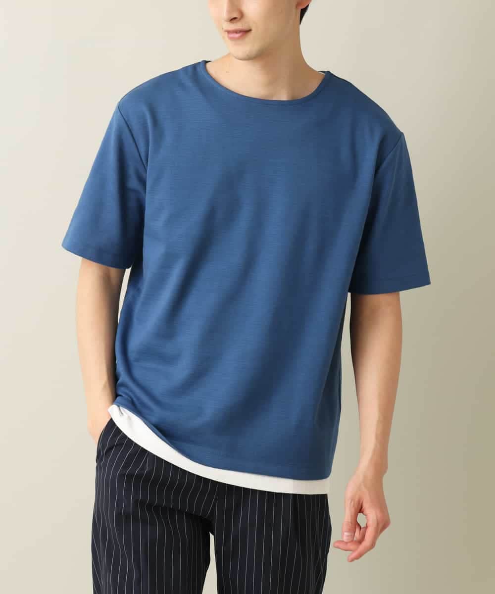 2点セット】スラブメランジレイヤードカットソー[WEB限定サイズ](カットソー・Tシャツ)  MEN(アー・ヴェ・ヴェ)｜イトキンオンラインストア