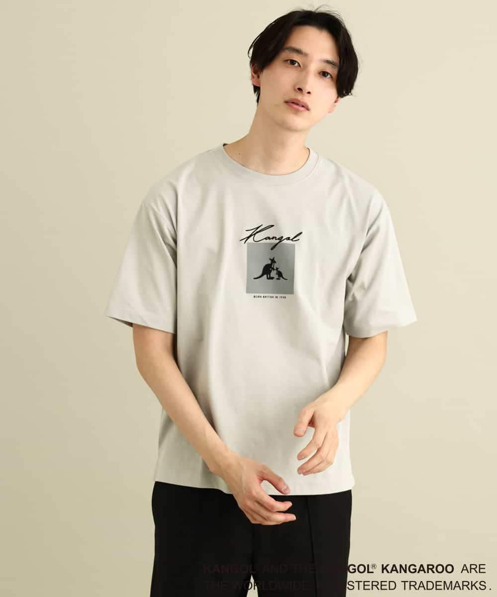 コラボ】KANGOLスクエアプリントワイドシルエットカットソー(カットソー・Tシャツ)  MEN(アー・ヴェ・ヴェ)｜イトキンオンラインストア