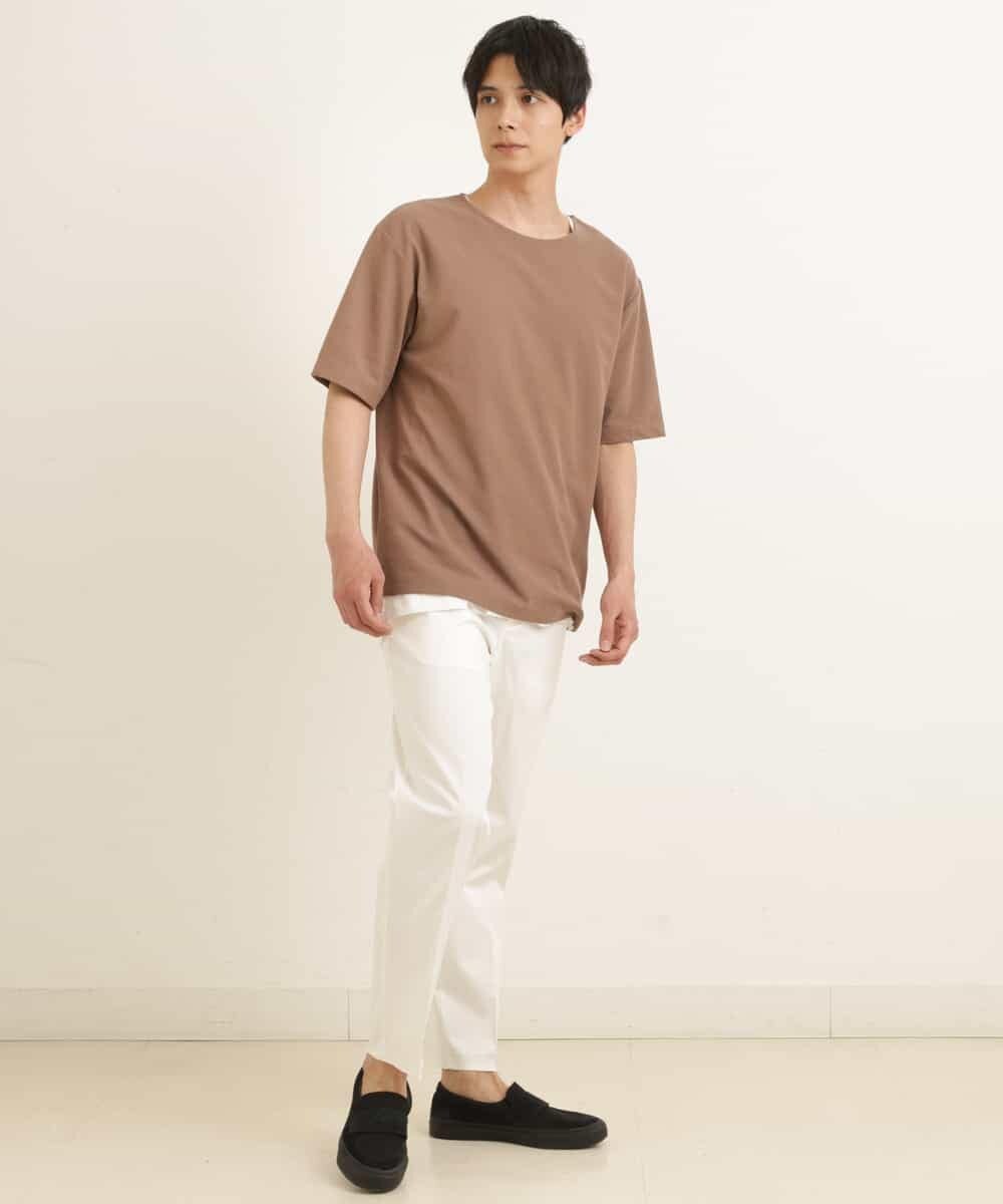 KHKGP35039 a.v.v MEN(アー・ヴェ・ヴェ) 【S-XXL/2SET】サカリバレイヤードカットソー ライトグレー