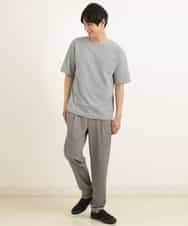 KHKGP35039 a.v.v MEN(アー・ヴェ・ヴェ) 【S-XXL/2SET】サカリバレイヤードカットソー ライトグレー