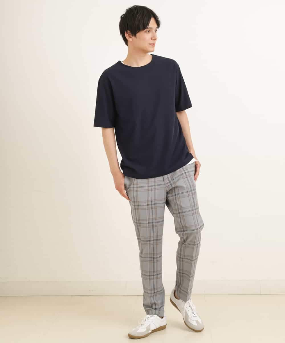 KHKGP35039 a.v.v MEN(アー・ヴェ・ヴェ) 【S-XXL/2SET】サカリバレイヤードカットソー ライトグレー