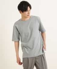 KHKGP35039 a.v.v MEN(アー・ヴェ・ヴェ) 【S-XXL/2SET】サカリバレイヤードカットソー ライトグレー