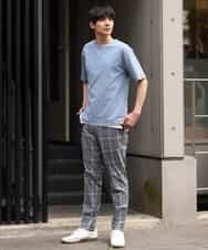 KHKGP35039 a.v.v MEN(アー・ヴェ・ヴェ) 【S-XXL/2SET】サカリバレイヤードカットソー ライトグレー
