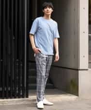 KHKGP35039 a.v.v MEN(アー・ヴェ・ヴェ) 【S-XXL/2SET】サカリバレイヤードカットソー ライトグレー