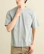 KHKGP40029 a.v.v MEN(アー・ヴェ・ヴェ) 【S-XXL/多機能】シルケットスムースワイドシルエットカットソー ミント