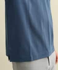 KHKGP40029 a.v.v MEN(アー・ヴェ・ヴェ) 【S-XXL/多機能】シルケットスムースワイドシルエットカットソー ブルー