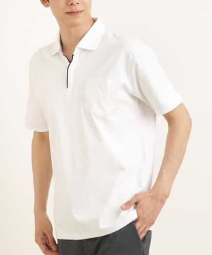 KHKGP43044 a.v.v MEN 【S-XXL】シルケットスムーススキッパーポロシャツ