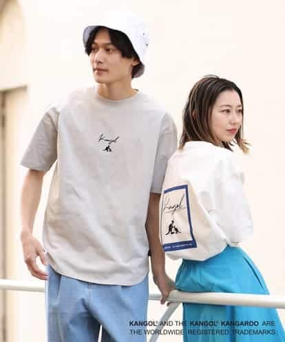KHKGS15049 a.v.v MEN 【コラボ/KANGOL】スクエアプリントTシャツ