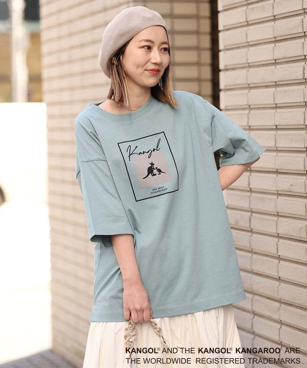 最安値安い KANGOL - KANGOL✖️mink tokyo コラボTシャツの通販 by さ ...