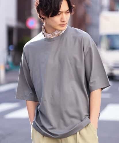 KHKGS24044 a.v.v MEN ポンチ五分袖カットソー