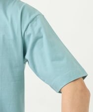 KHKGS25034 a.v.v MEN(アー・ヴェ・ヴェ) スクエアプリントTシャツ ラベンダー
