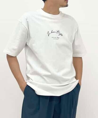 KHKGS27034 a.v.v MEN ミニロゴロングカットソー