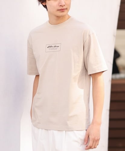 KHKGS29029 a.v.v MEN 【S-XXL】ミニロゴセミワイドTシャツ