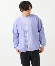 KHKGS29029 a.v.v MEN(アー・ヴェ・ヴェ) 【接触冷感/S-XXL】ミニロゴセミワイドTシャツ ホワイト