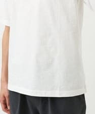 KHKGS29029 a.v.v MEN(アー・ヴェ・ヴェ) 【接触冷感/S-XXL】ミニロゴセミワイドTシャツ ホワイト