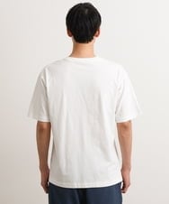 KHKGS30034 a.v.v MEN(アー・ヴェ・ヴェ) 【接触冷感】カラーロゴワイドTシャツ ブルー