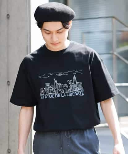 KHKGS36044  【コラボ】トラベルイラストTシャツ(TRAVELシリーズ）