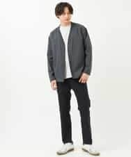 KHKGS40034 a.v.v MEN(アー・ヴェ・ヴェ) 【接触冷感/S-XXL】シルケットスムースワイドシルエットTシャツ ピンク