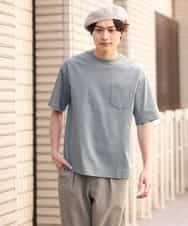 KHKGS40034 a.v.v MEN(アー・ヴェ・ヴェ) 【接触冷感/S-XXL】シルケットスムースワイドシルエットTシャツ ピンク