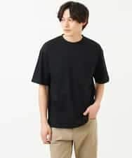 KHKGS40034 a.v.v MEN(アー・ヴェ・ヴェ) 【接触冷感/S-XXL】シルケットスムースワイドシルエットTシャツ ピンク